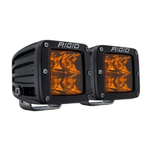D-Series Pro LED Light Pod, Surface Mount, Spot, Amber PRO, Pair