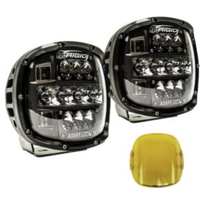 Adapt XP Xtreme LED Lights With Yellow Covers, 6 Inch, Pair