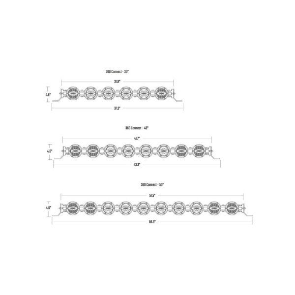 360 Connect 40 Inch Light Bar Assembly - Image 2