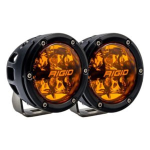360 Series LED Fog Light, 4 Inch, Spot, Amber PRO, Pair