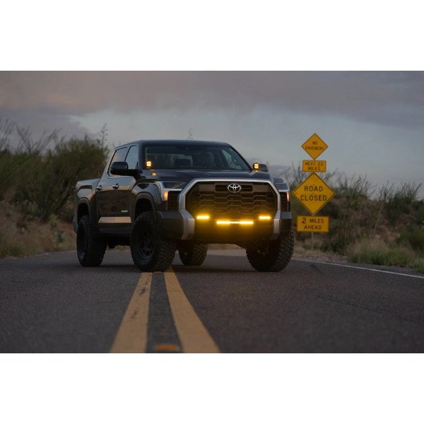 360 Series LED Fog Light, 4 Inch, Spot, Amber PRO, Pair - Image 4
