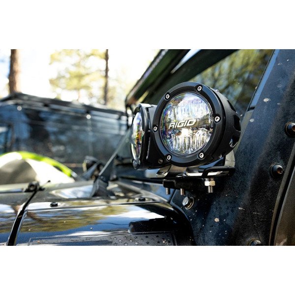 360 Series LED Fog Light, 4 Inch, Driving, RGBW Backlight, Pair - Image 2