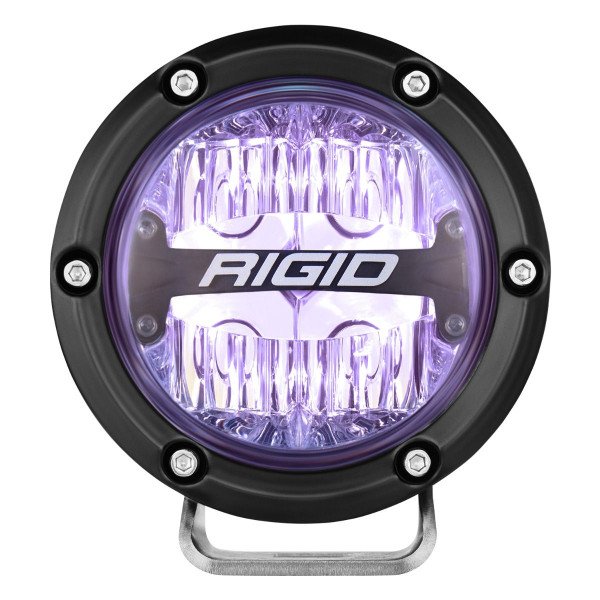 360 Series LED Fog Light, 4 Inch, Driving, RGBW Backlight, Pair - Image 6