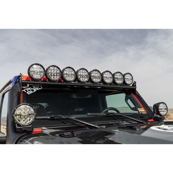 360 Series LED Fog Light, 6 Inch, Driving, RGBW Backlight, Pair - Image 2