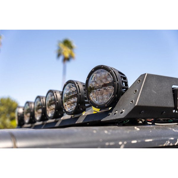 360 Series LED Fog Light, 6 Inch, Driving, RGBW Backlight, Pair - Image 3