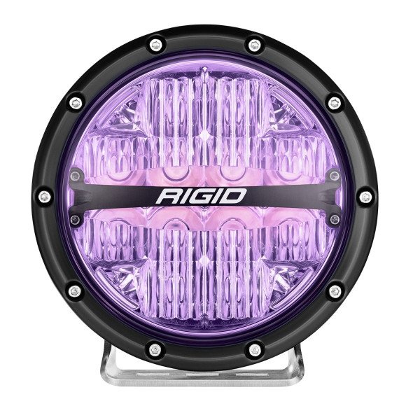 360 Series LED Fog Light, 6 Inch, Driving, RGBW Backlight, Pair - Image 6