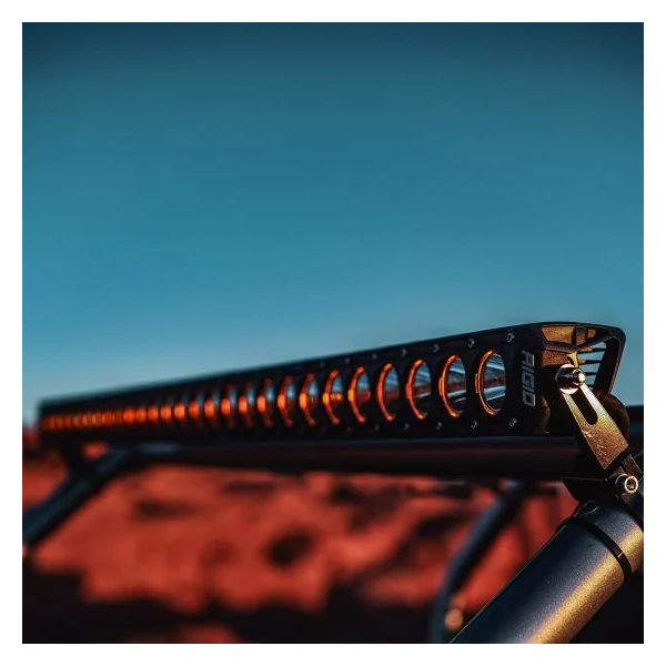 Revolve LED Light Bar, 40 Inch, Amber Trim Ring - Image 3