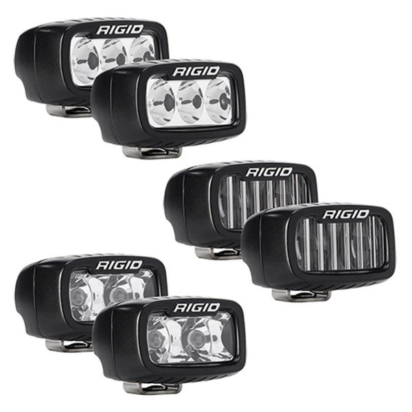 Ford Bronco 21-26 Bumper Pocket Lights Triple SR-M Fog Light Kit - Image 3