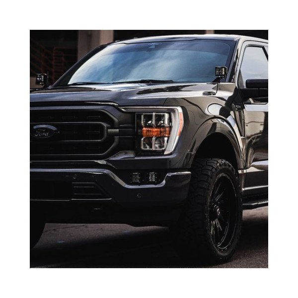 Ford F150 21-26 Dual Fog Mount Brackets With D-Series Pro LED Lights - Image 5