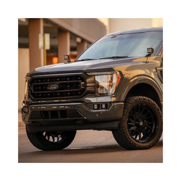 Ford F150 21-26 Dual Fog Mount Brackets With D-Series Pro LED Lights - Image 6