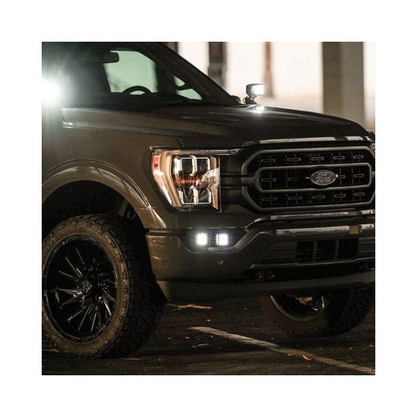Ford F150 21-26 Dual Fog Mount Brackets With D-Series Pro LED Lights - Image 3