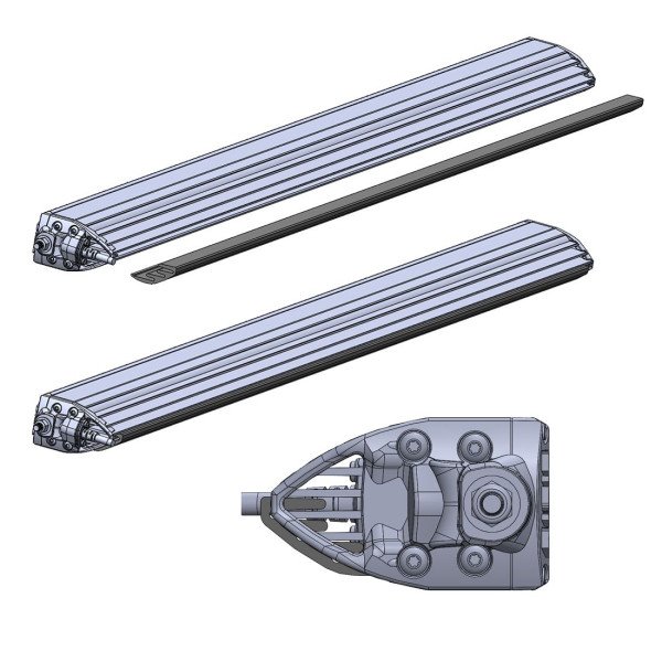 Ford Bronco 21-26 Roof Rack 40 Inch LED Light Bar Mount brackets - Image 2