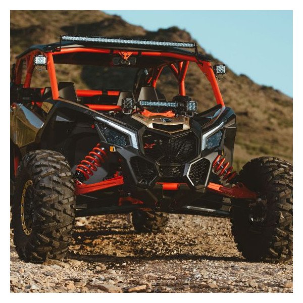 Can-Am Maverick X3 17-25 Roof Mount Brackets for 40 Inch Light Bar - Image 4