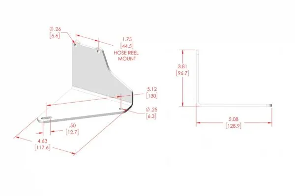 APEX JEEP GLADIATOR CRS UNDER SEAT BRACKET SKU X02-06-010 - Image 2