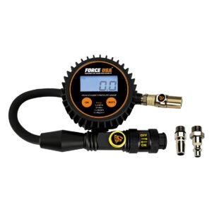 Force USA Digital Tire Pressure Gauge Inflator & Deflator