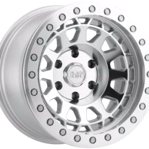 Black Rhino Silver Primm Beadlock Wheel
