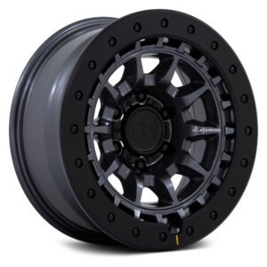 BLACK RHINO® - BR016 TUSK Matte Gunmetal (17" x 8.5", 0 Offset, 6x135 Bolt Pattern, 87.1mm Hub)