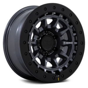 BLACK RHINO® - BR016 TUSK Matte Gunmetal (17" x 8.5", 0 Offset, 6x135 Bolt Pattern, 87.1mm Hub)