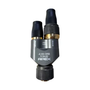 APEX Quick Connect "Y" with 3/8 Swivel Barb SKU X02-11-001