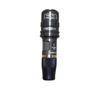 APEX High Flow Push-On Chuck - 3/8 O.D. Hose (Dual Flow) SKU X02-12-002